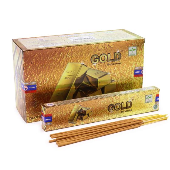 Satya Røgelsespinde – Guld
