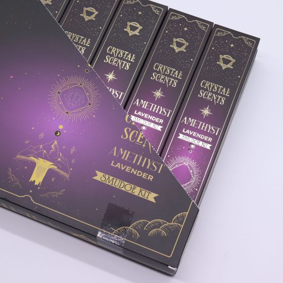 Crystal Scents Røgelsespinde – Ametyst Lavendel - Billede 3