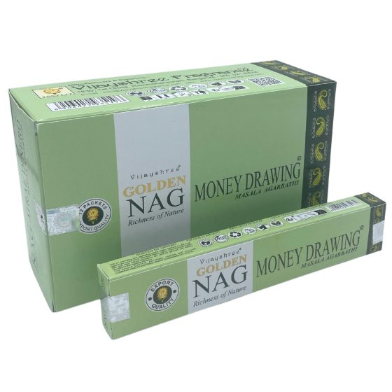 Golden Nag Røgelsespinde – Money Drawing