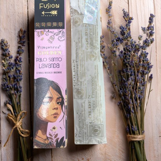 Golden Palo Santo Røgelsespinde – Lavendel - Billede 3