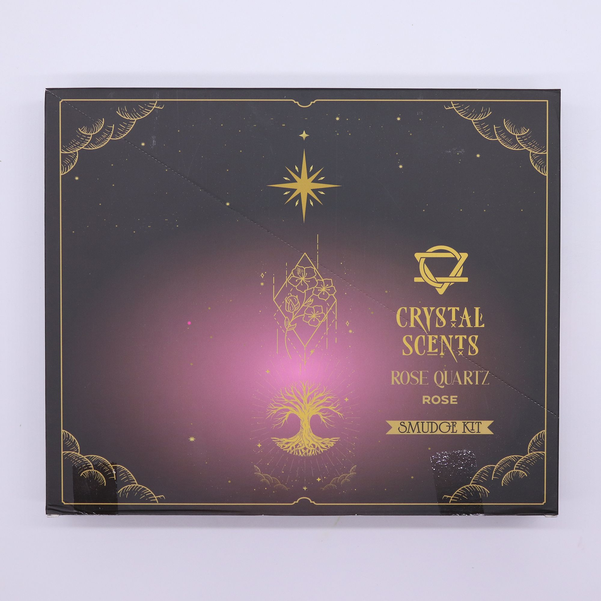 Crystal Scents Røgelsespinde – Rosakvarts Rose