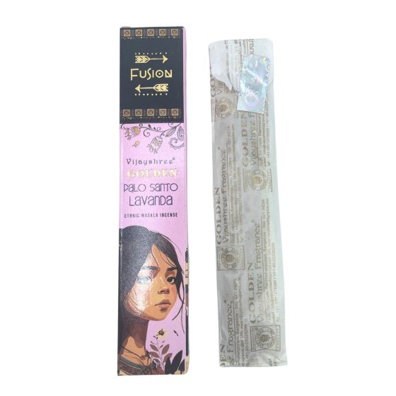 Golden Palo Santo Røgelsespinde – Lavendel - Billede 5