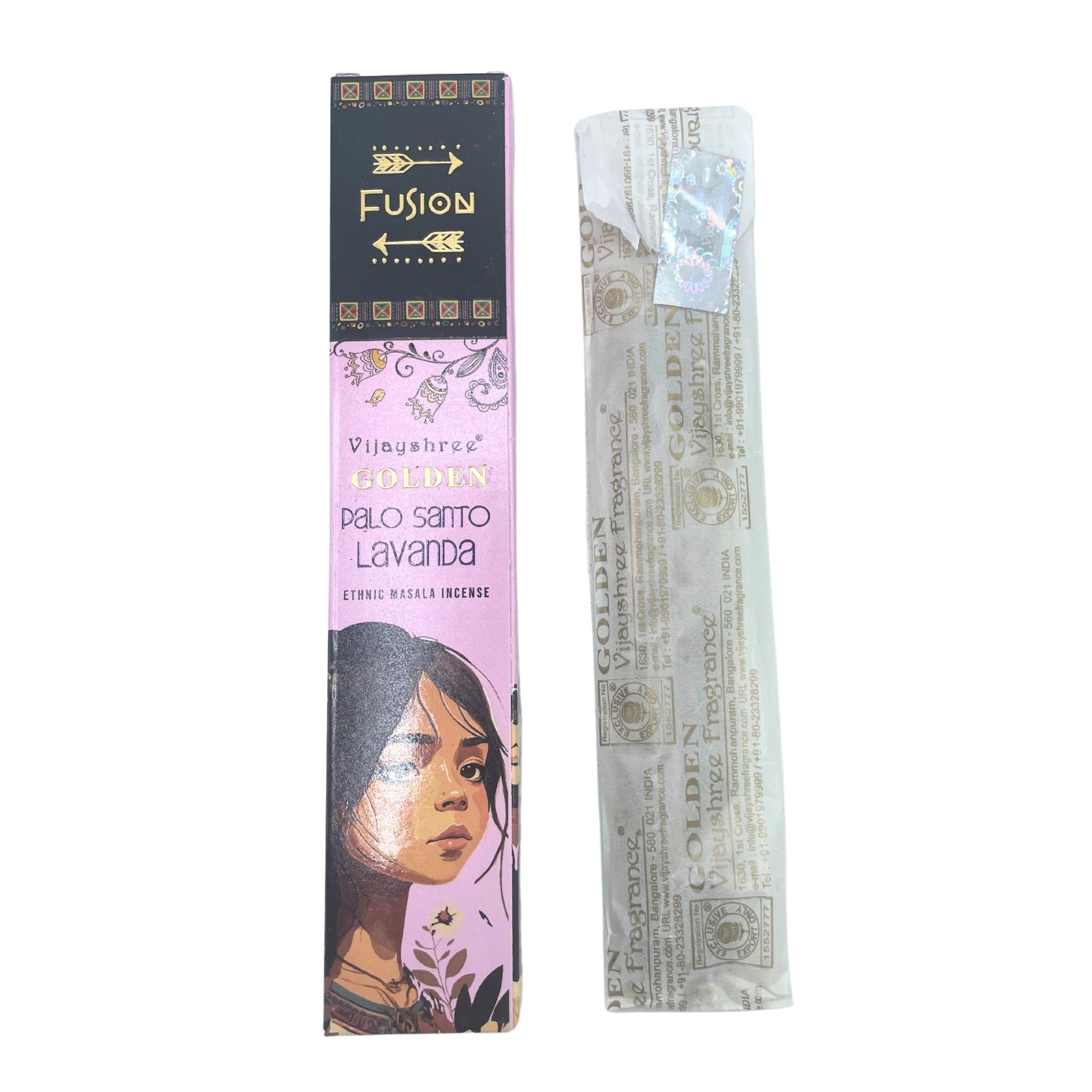 Golden Palo Santo Røgelsespinde – Lavendel