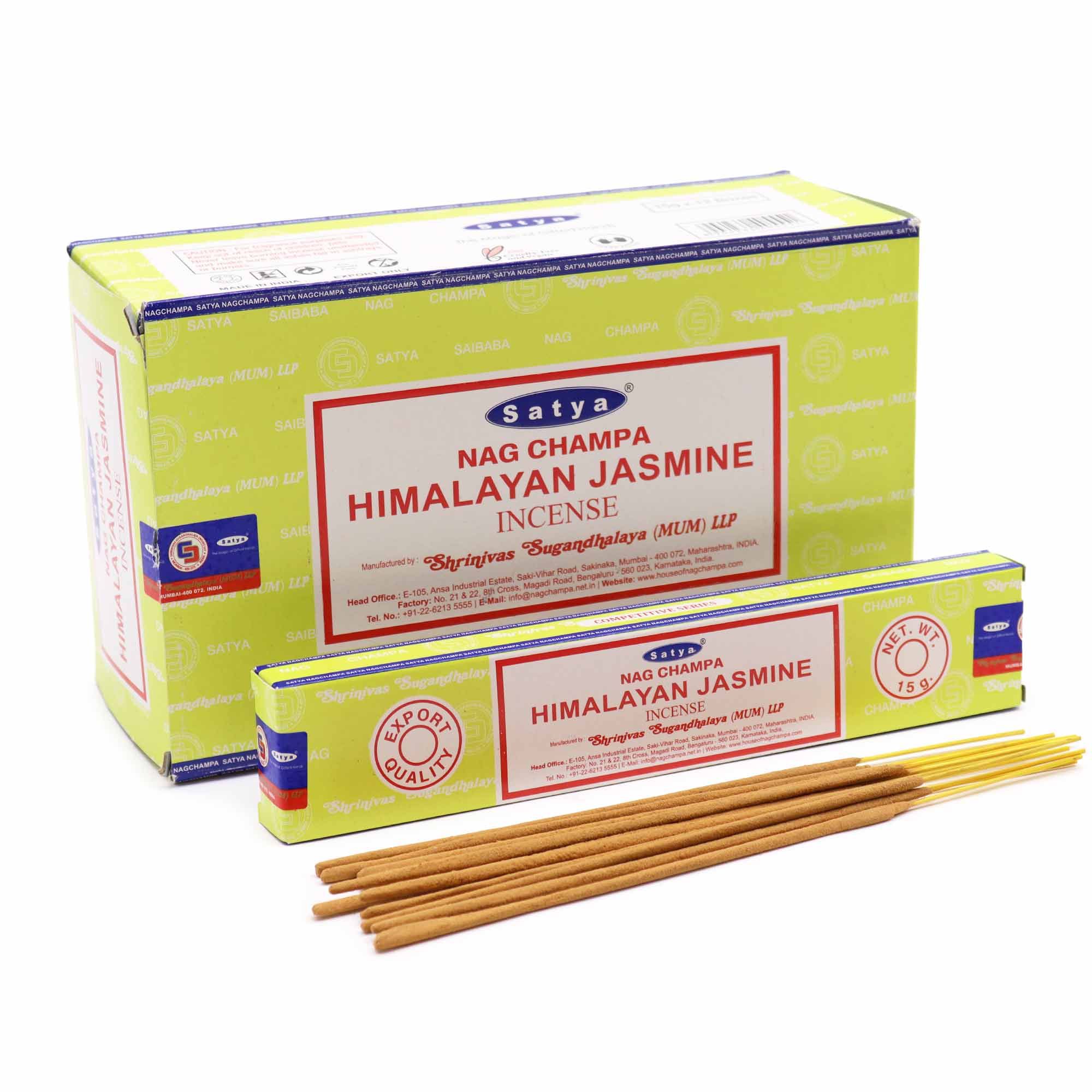 Satya Røgelsespinde – Himalaya-Jasmin
