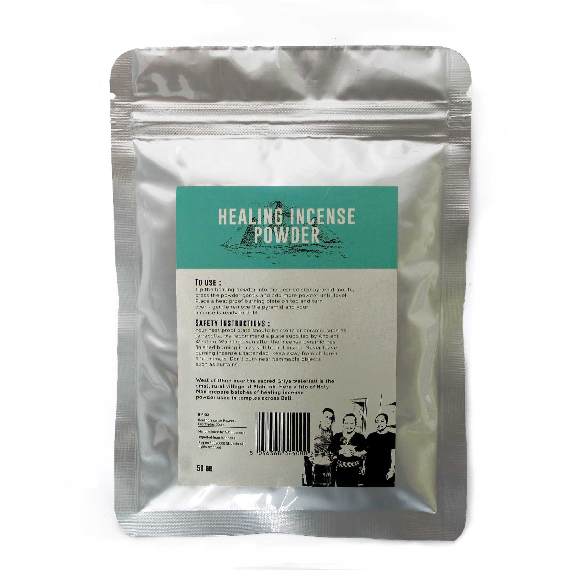 Ancient Wisdom Helende Røgelsespulver 50 G – Eukalyptus