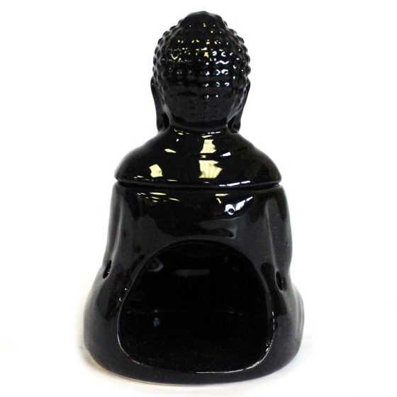 Ancient Wisdom Oliebrænder – Siddende Buddha Sort - Billede 3