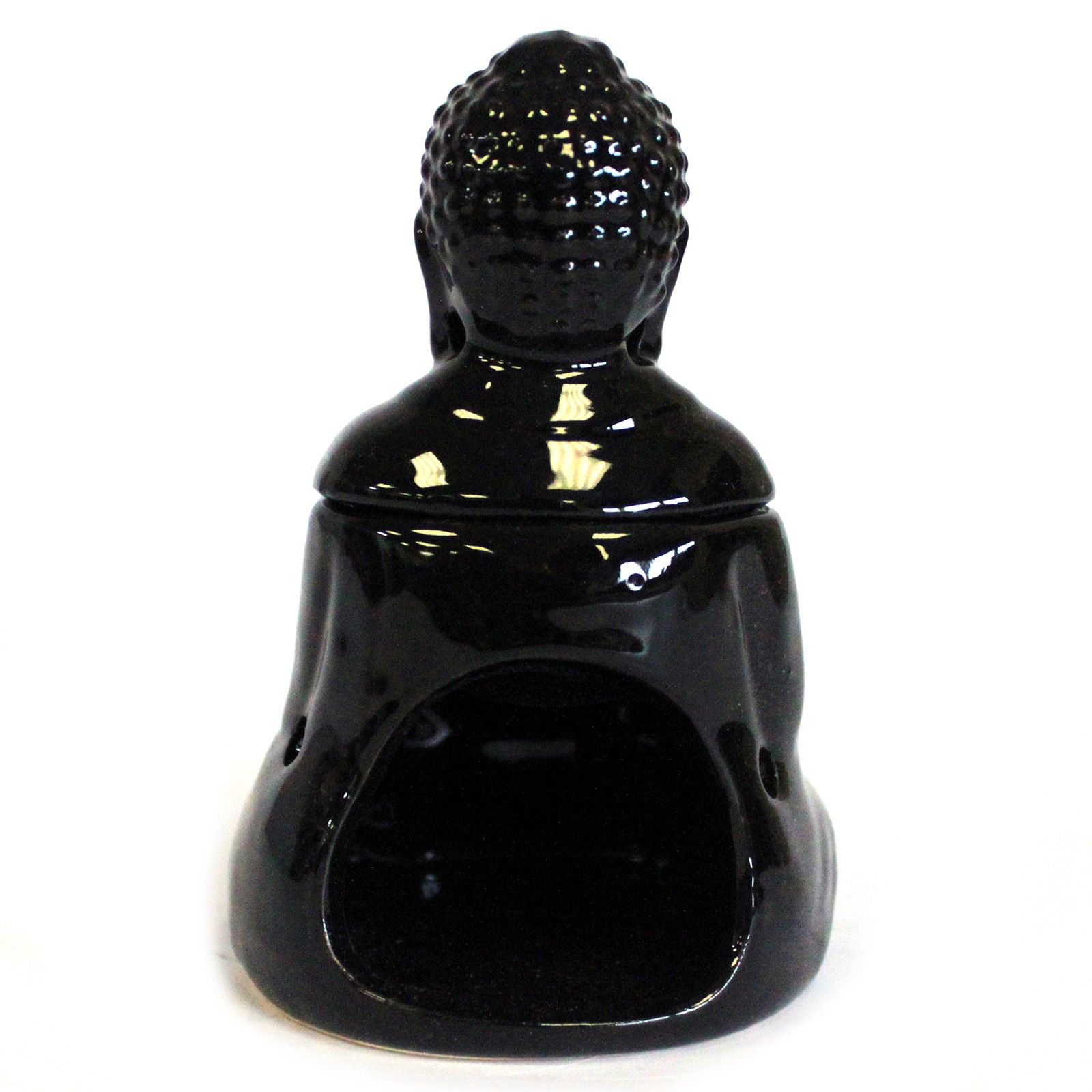 Ancient Wisdom Oliebrænder – Siddende Buddha Sort