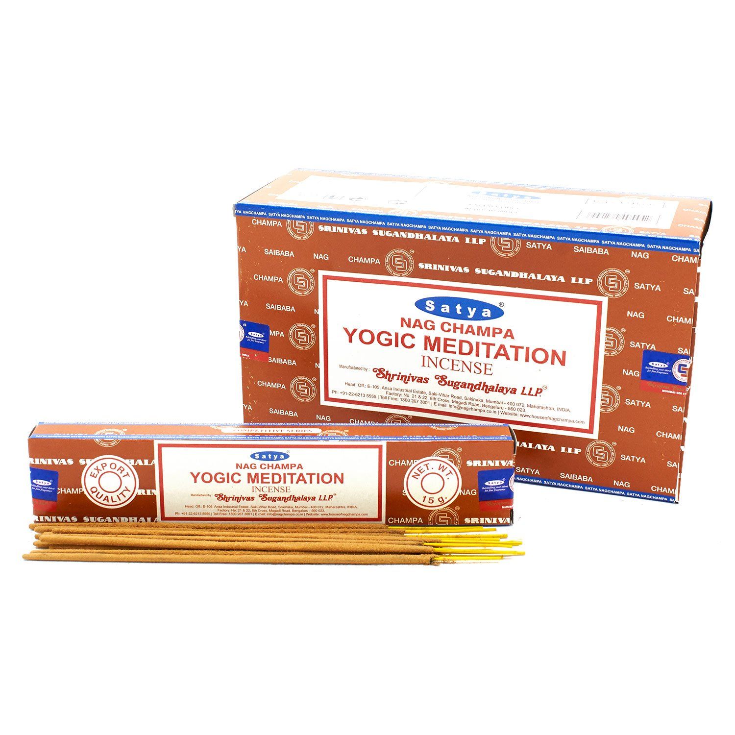 Satya Røgelsespinde – Yogisk Meditation
