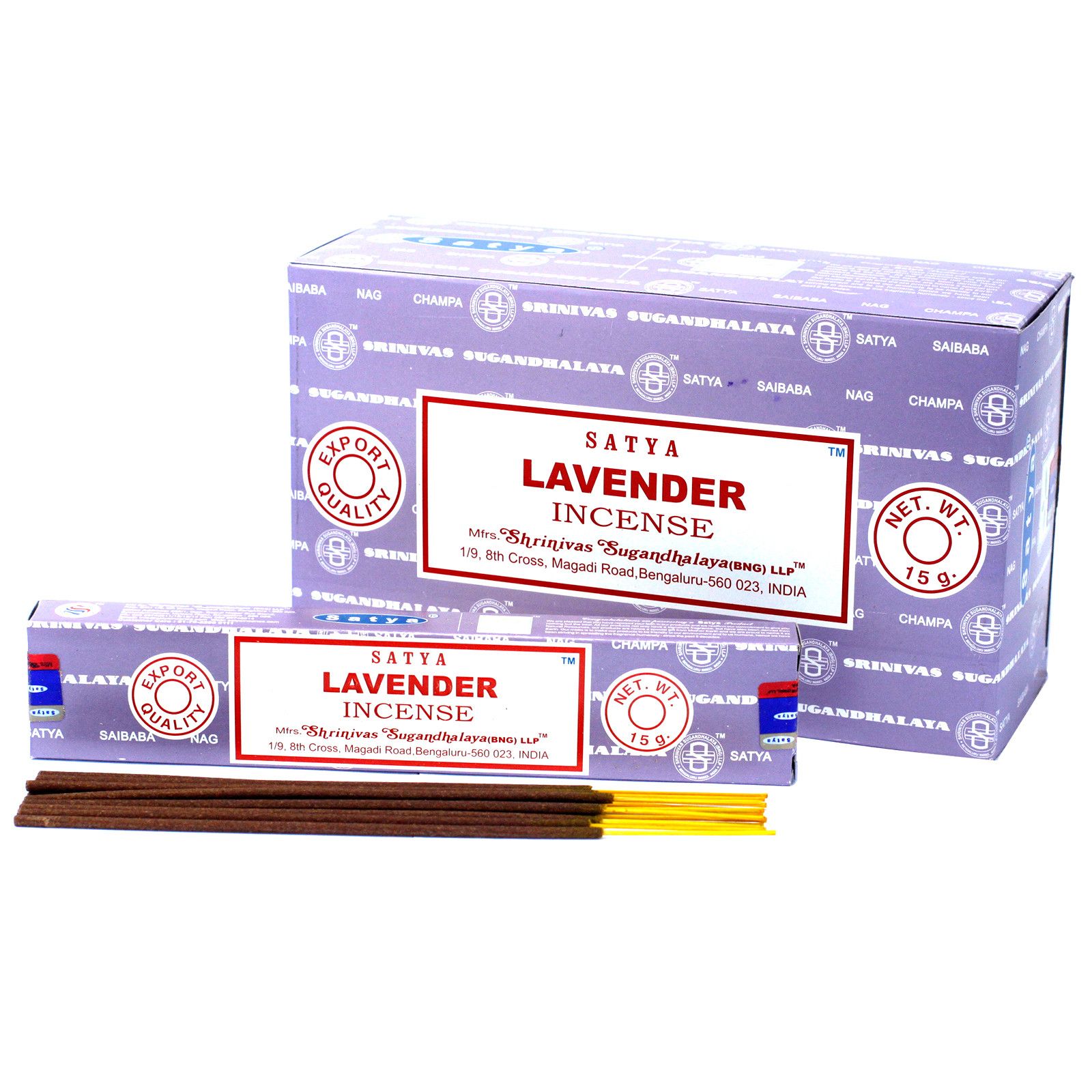 Satya Røgelsespinde – Lavendel