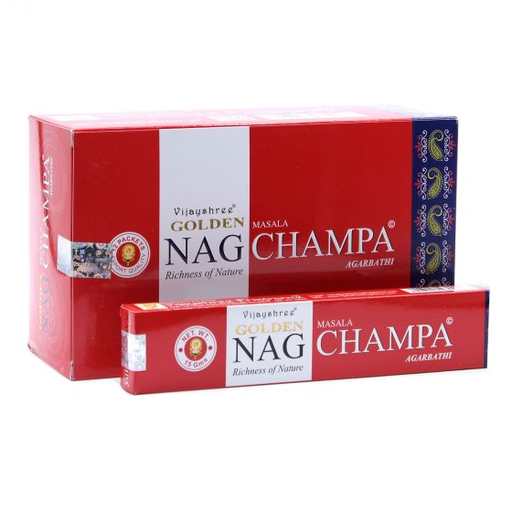 Golden Nag Røgelsespinde – Champa