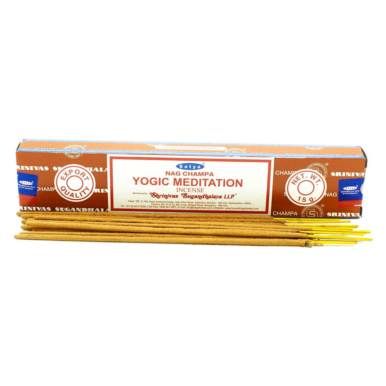 Satya Røgelsespinde – Yogisk Meditation
