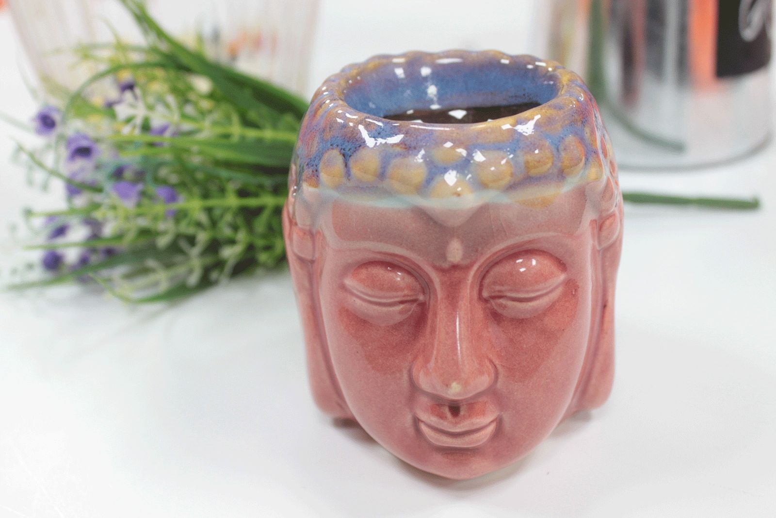 Ancient Wisdom Oliebrænder – Buddha Rose Og Teal