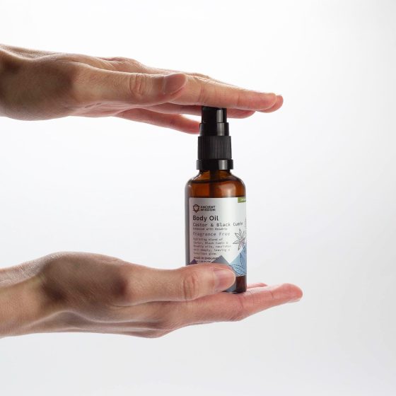 Ancient Wisdom Økologisk Kropsolie – Rosehip Uparfumeret 50 Ml - Billede 5