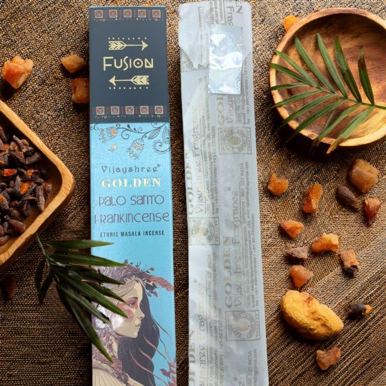 Golden Palo Santo Røgelsespinde – Frankincense - Billede 3