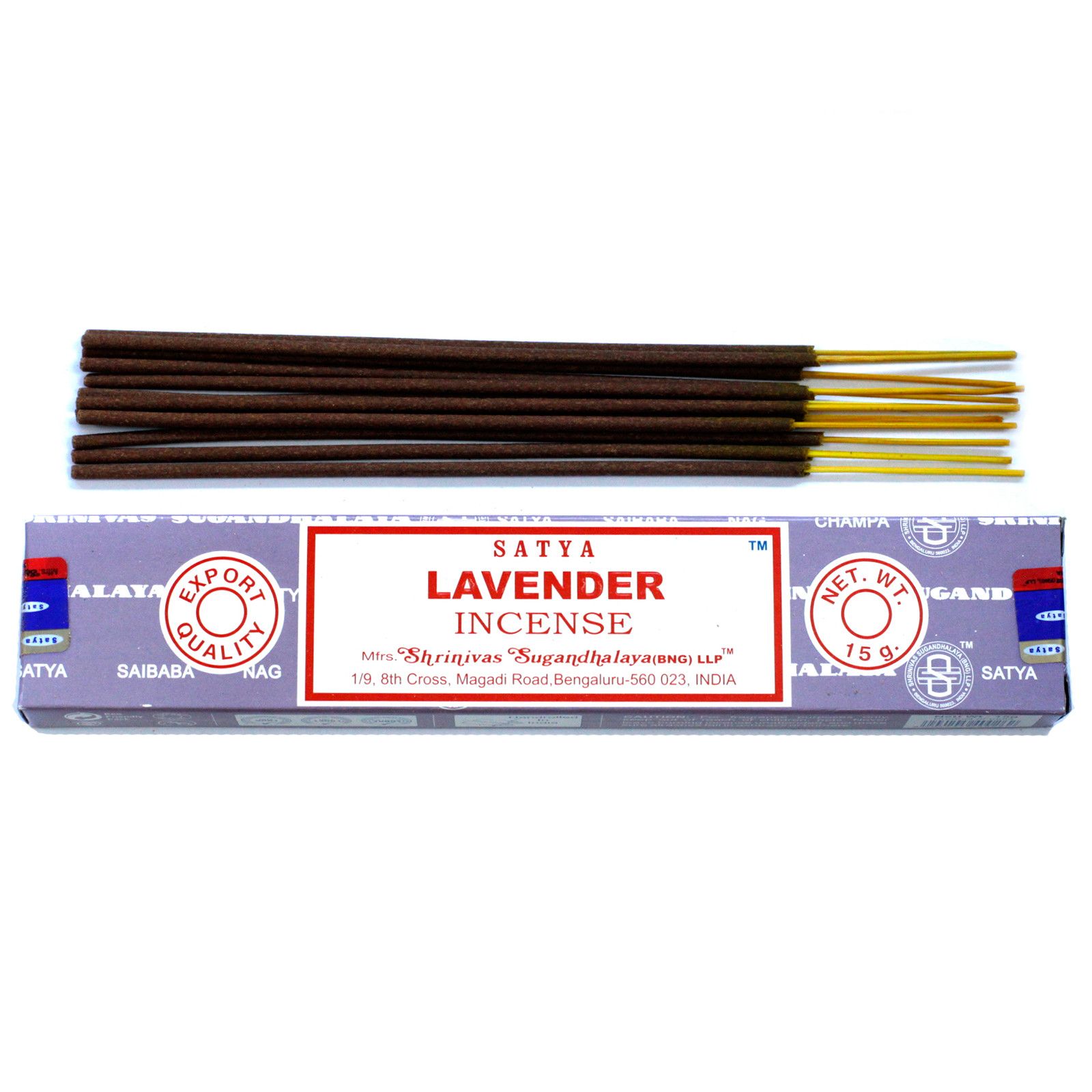 Satya Røgelsespinde – Lavendel