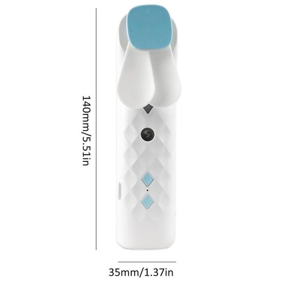 Ancient Wisdom Nano Mist Ansigtsventilator – Hvid - Billede 3