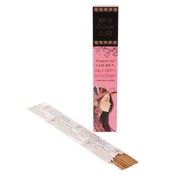 Golden Palo Santo Røgelsespinde – Rosmarin - Billede 2