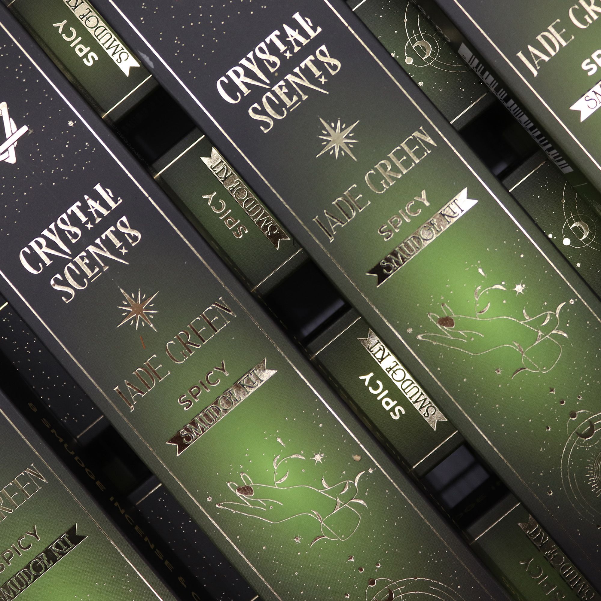 Crystal Scents Røgelsespinde – Jade Krydret