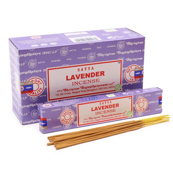 Satya Røgelsespinde – Lavendel