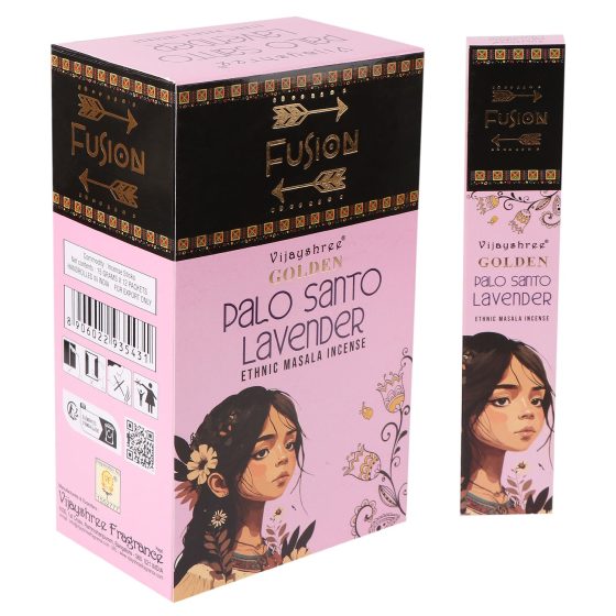 Golden Palo Santo Røgelsespinde – Lavendel - Billede 6