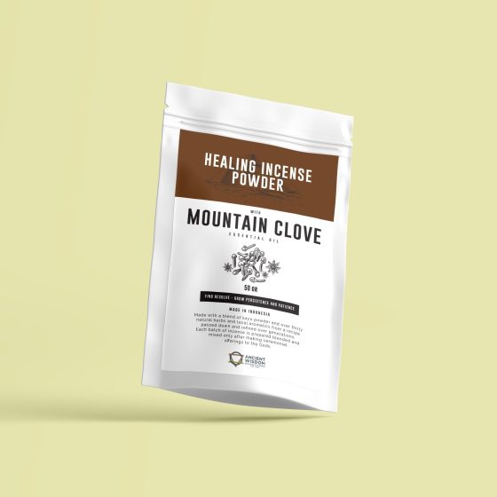 Ancient Wisdom Helende Røgelsespulver 50 G – Bjergnellike - Billede 3