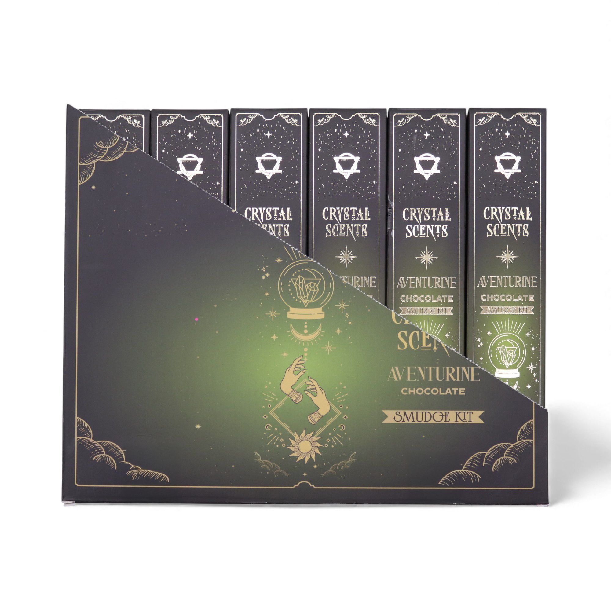 Crystal Scents Røgelsespinde – Aventurin Chokolade