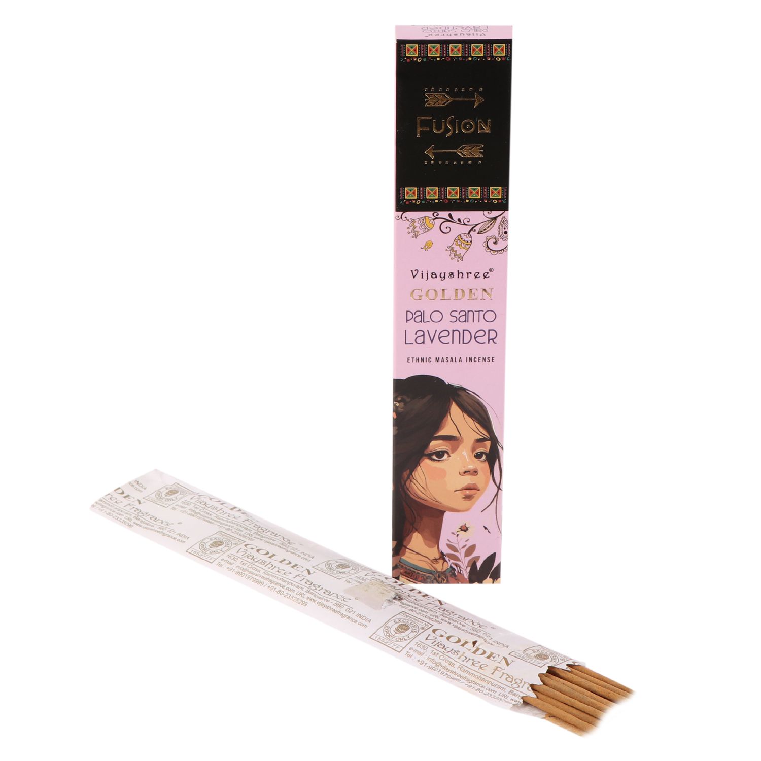 Golden Palo Santo Røgelsespinde – Lavendel