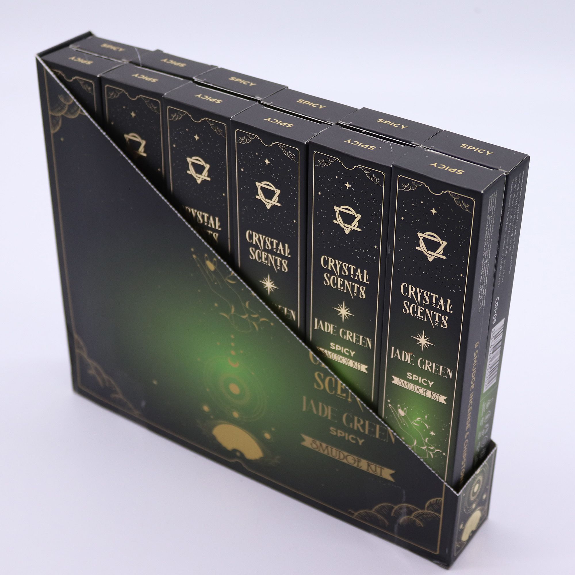 Crystal Scents Røgelsespinde – Jade Krydret