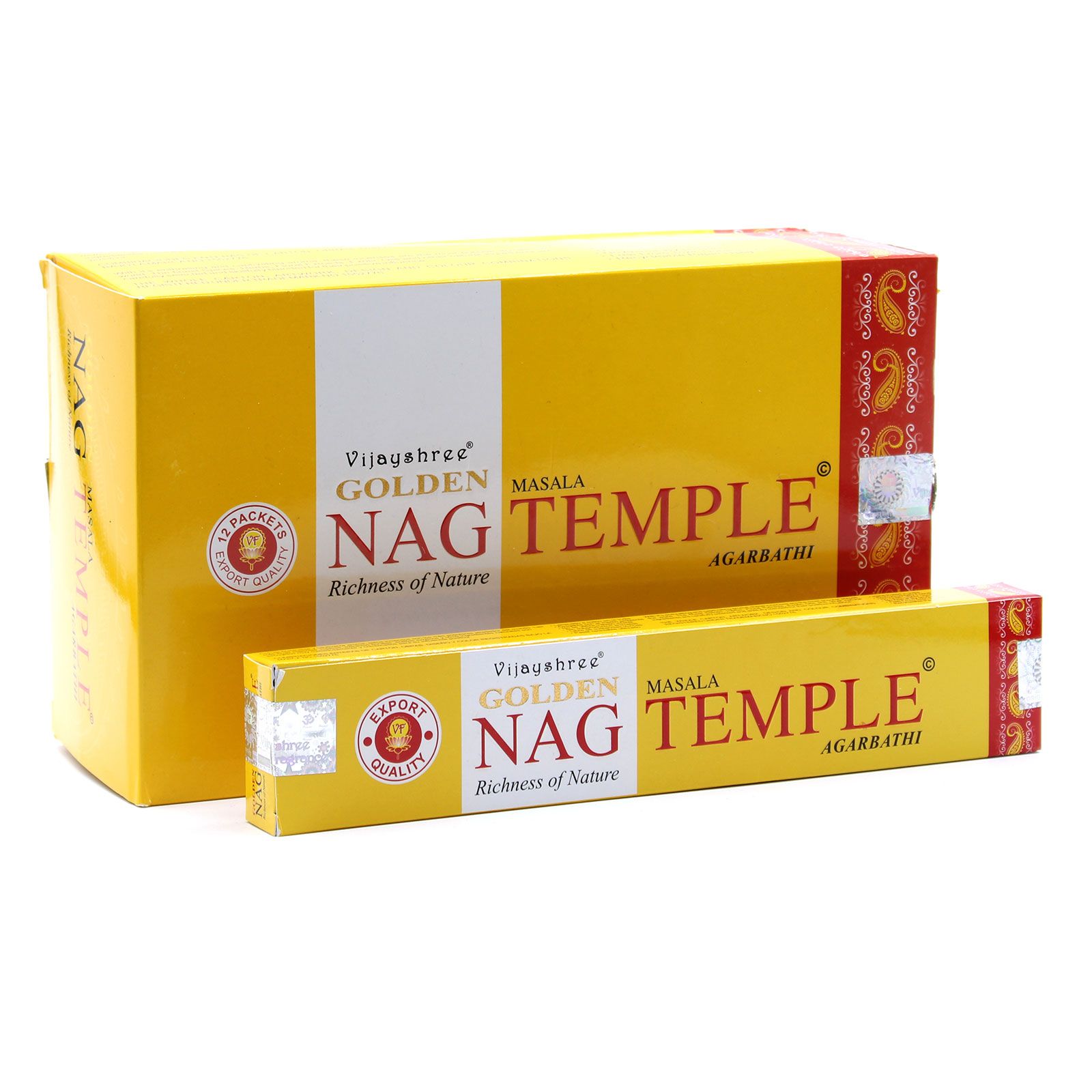 Golden Nag Røgelsespinde – Tempel