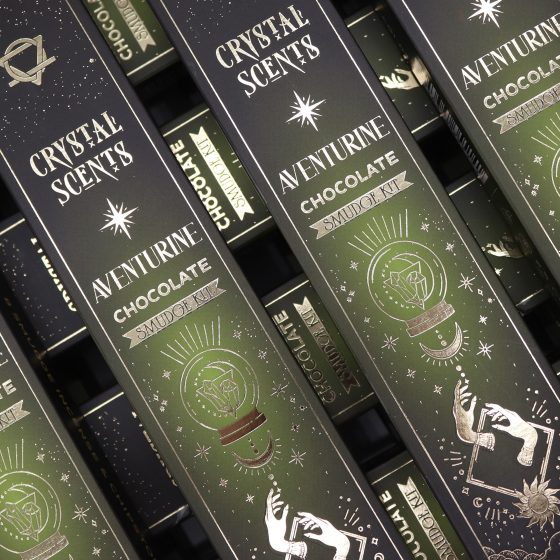 Crystal Scents Røgelsespinde – Aventurin Chokolade - Billede 5