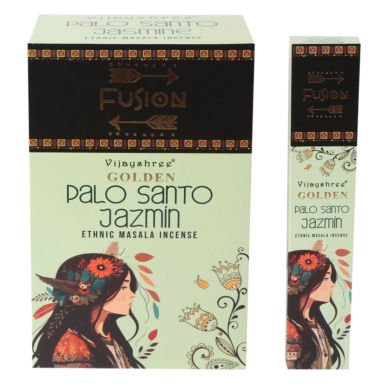 Golden Palo Santo Røgelsespinde – Jasmin