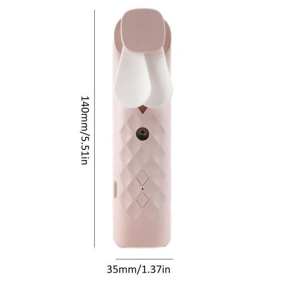 Ancient Wisdom Nano Mist Ansigtsventilator – Pink - Billede 4