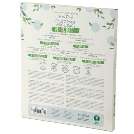 Stamford Plant Based Røgelsespinde – Californisk Hvid Salvie - Billede 2