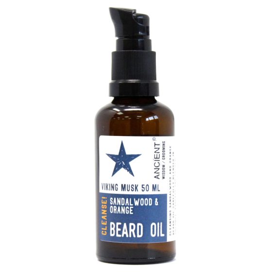 Skægolie 50 Ml – Viking Musk