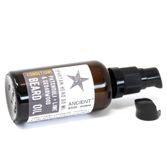 Skægolie 50 Ml – Spartan Hero - Billede 2