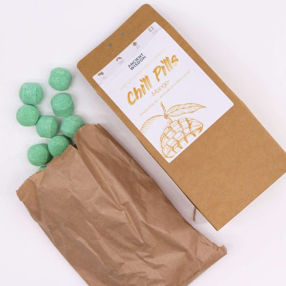 Chill Pills Badebomber 350g - Mango - Billede 2