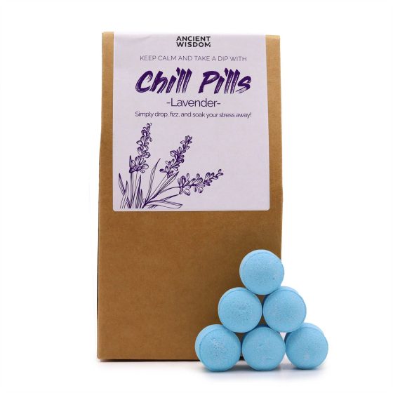 Chill Pills Badebomber 350g - Lavender
