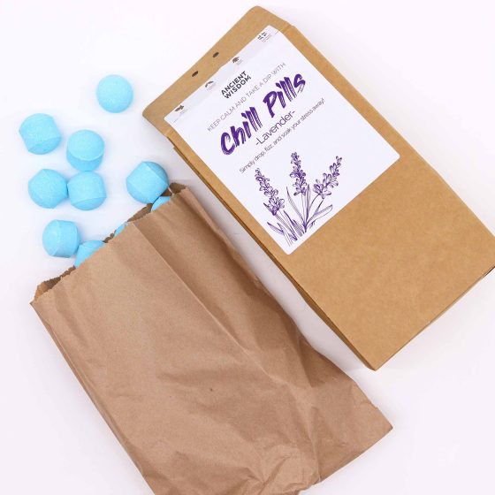 Chill Pills Badebomber 350g - Lavender - Billede 2