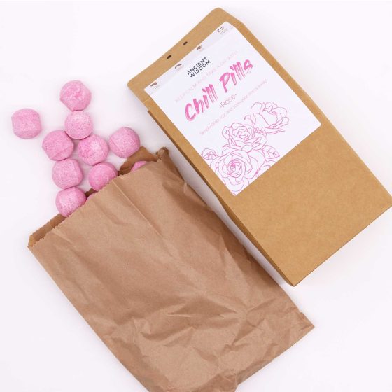 Chill Pills Badebomber 350g - Rose - Billede 2
