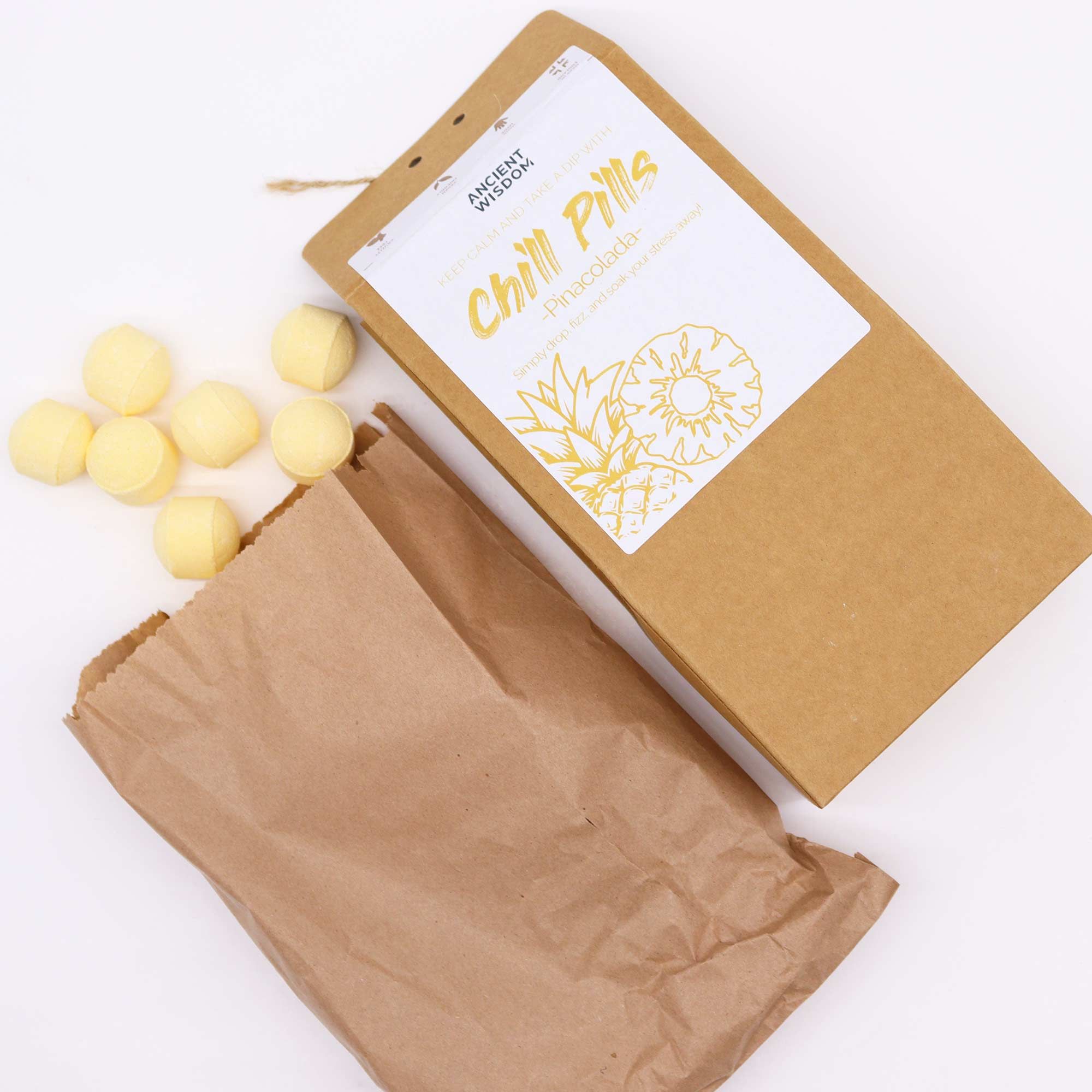 Chill Pills Badebomber 350g - Pinacolada