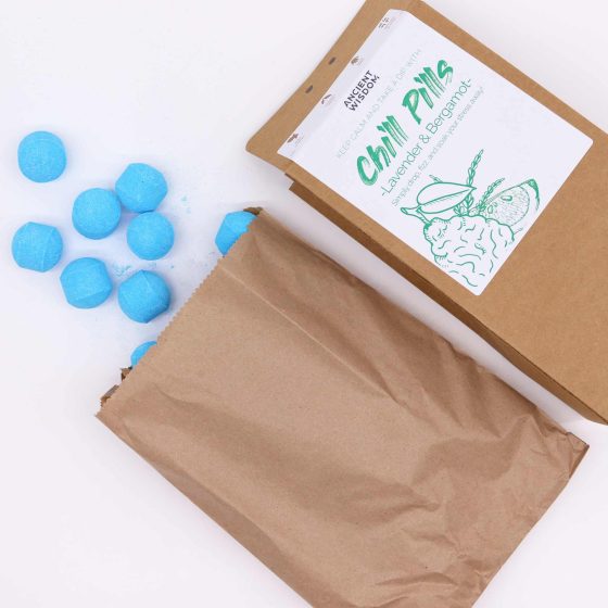 Chill Pills Badebomber 350g - Lavender & Bergamot - Billede 2