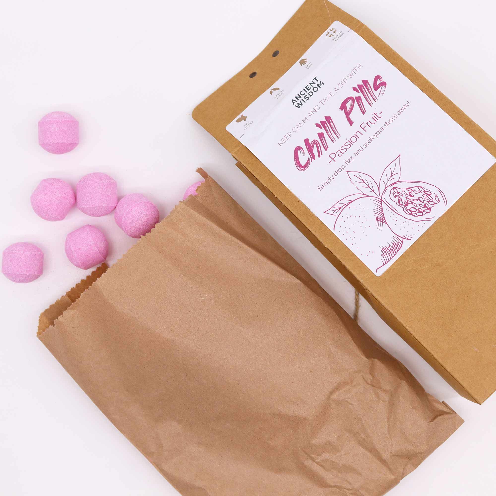 Chill Pills Badebomber 350g - Passion Fruit
