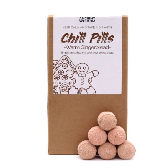 Chill Pills Badebomber 350g - Warm Gingerbread