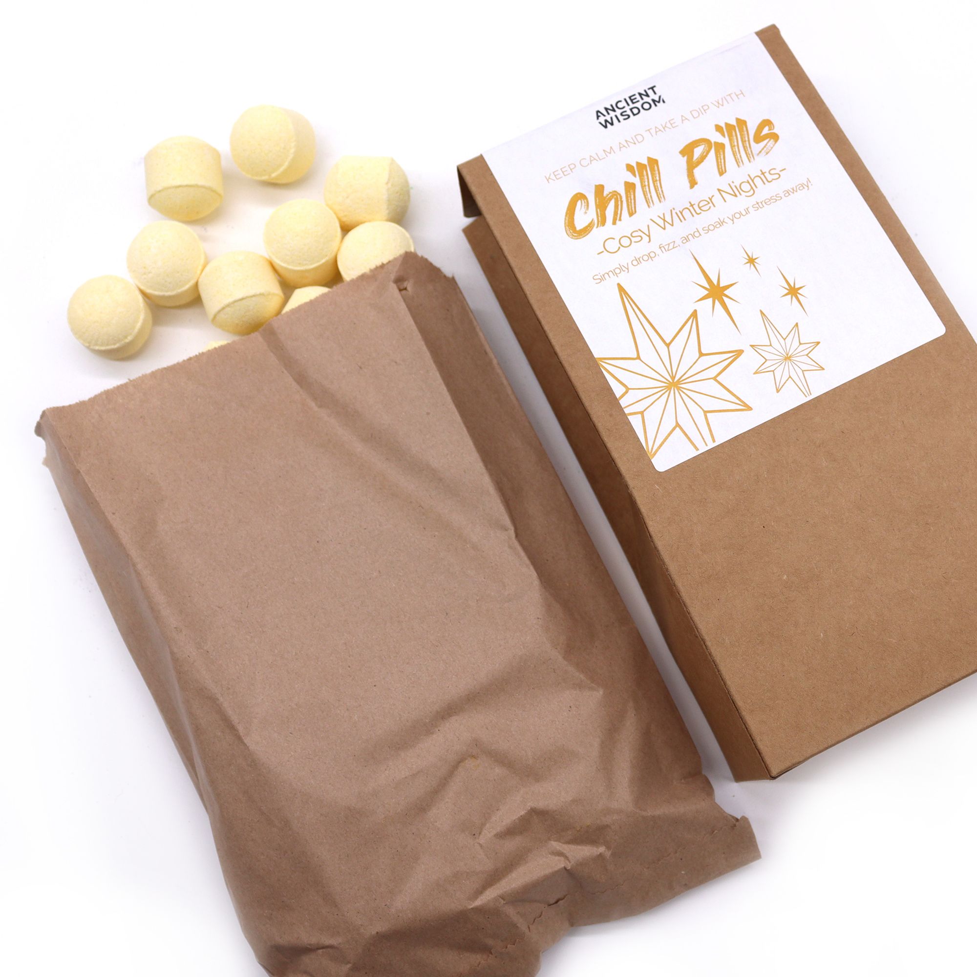 Chill Pills Badebomber 350g - Cosy Winter Nights
