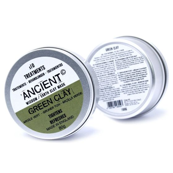 Grøn Ler Ansigtsmaske 100 G - Billede 2