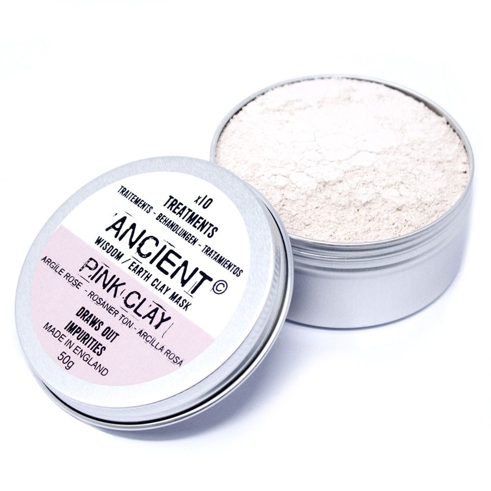 Pink Ler Ansigtsmaske 75 G