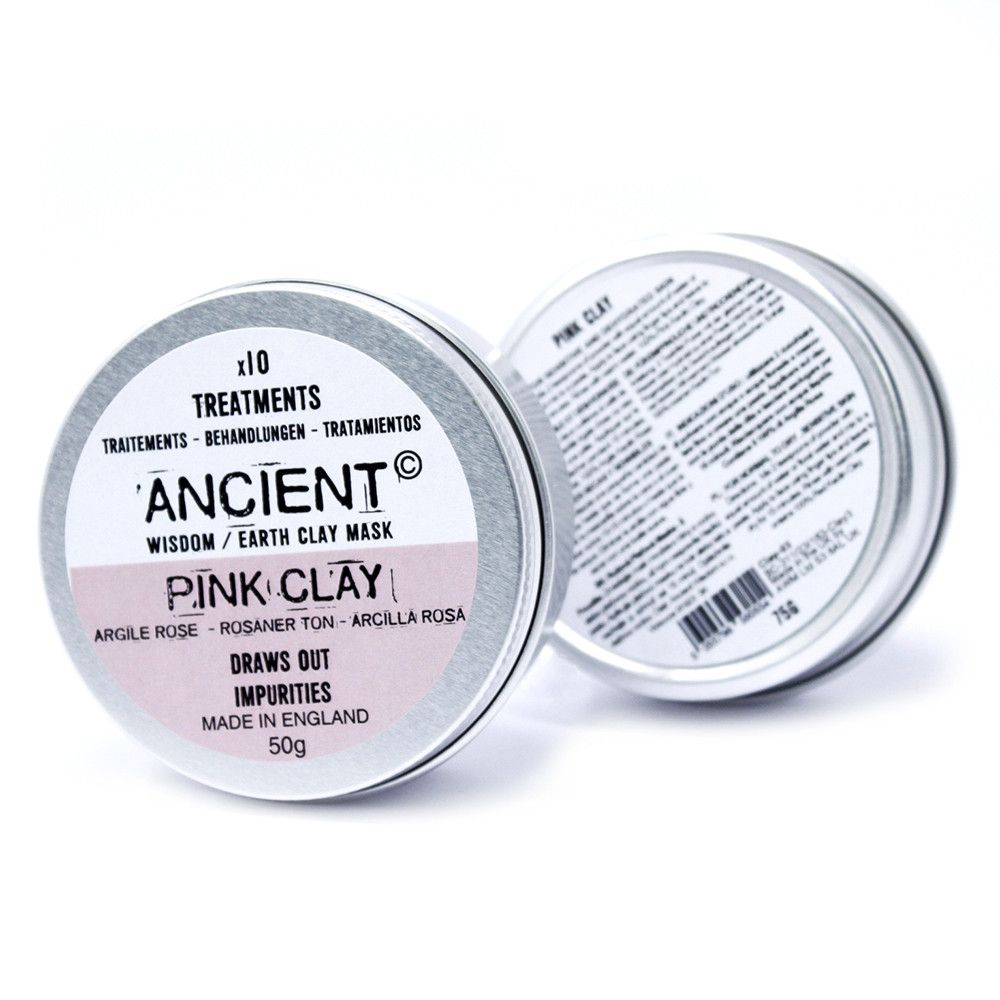 Pink Ler Ansigtsmaske 75 G
