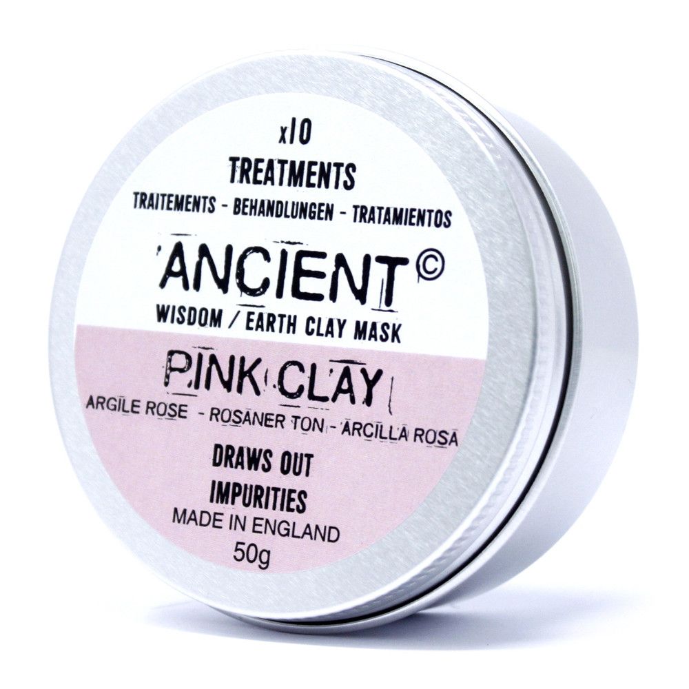 Pink Ler Ansigtsmaske 75 G