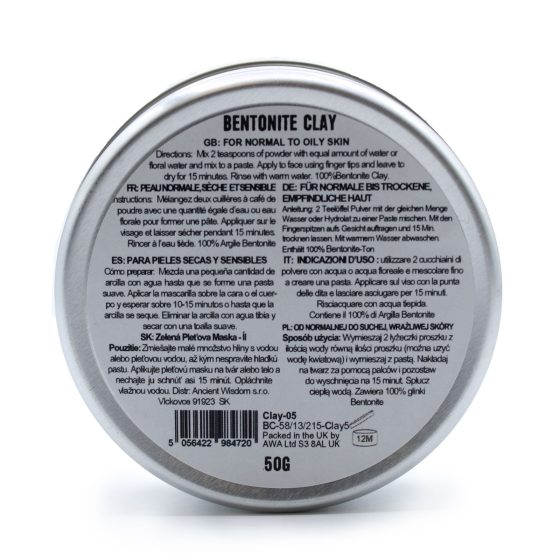 Bentonite Ler 50 G - Billede 2