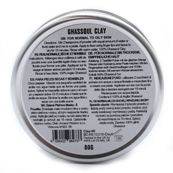 Ghassoul Ler 80 G - Billede 2